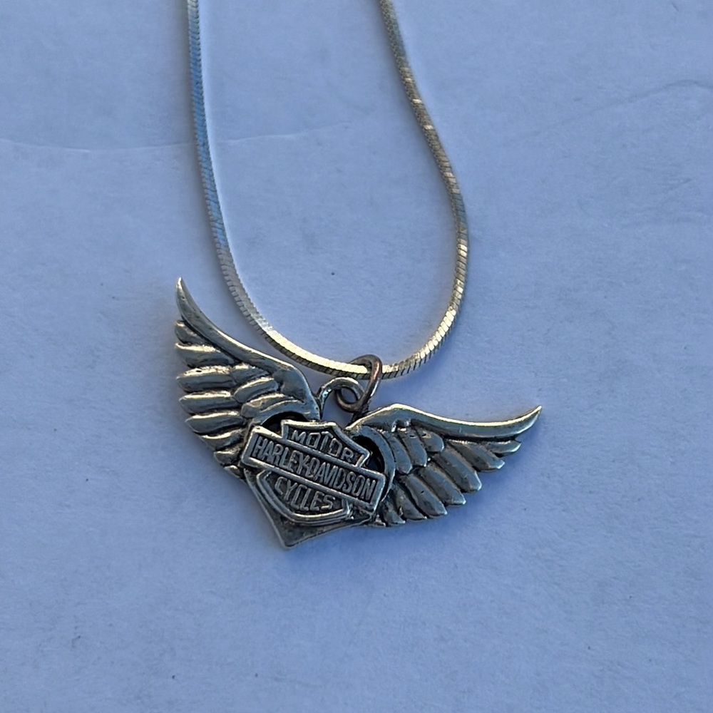 Official Sterling Harley Davidson Necklace